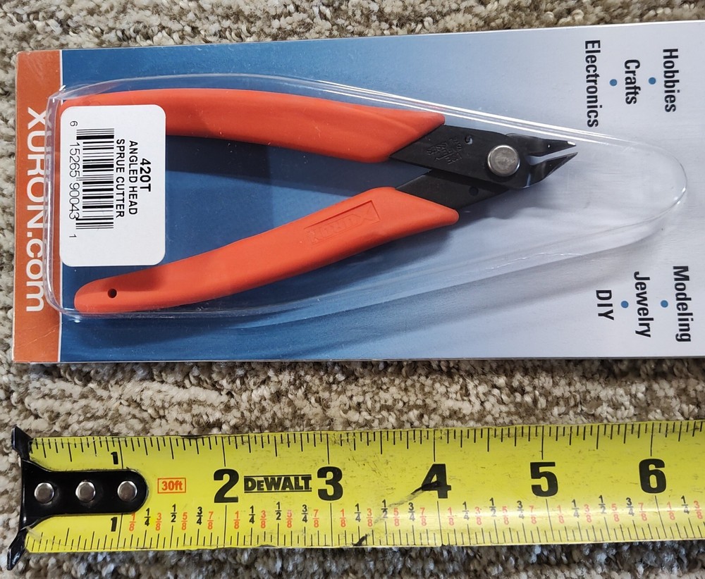 XURON CORP. ANGLED HEAD SPRUE CUTTER