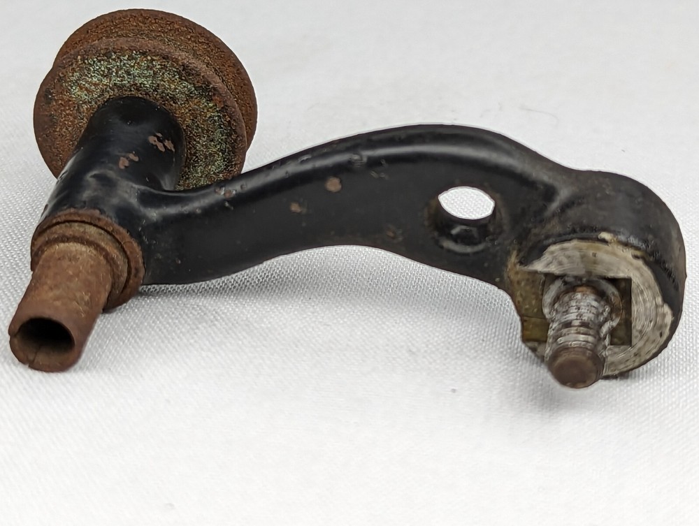 Antique White Rotary Sewing Machine Vintage Thread Guide