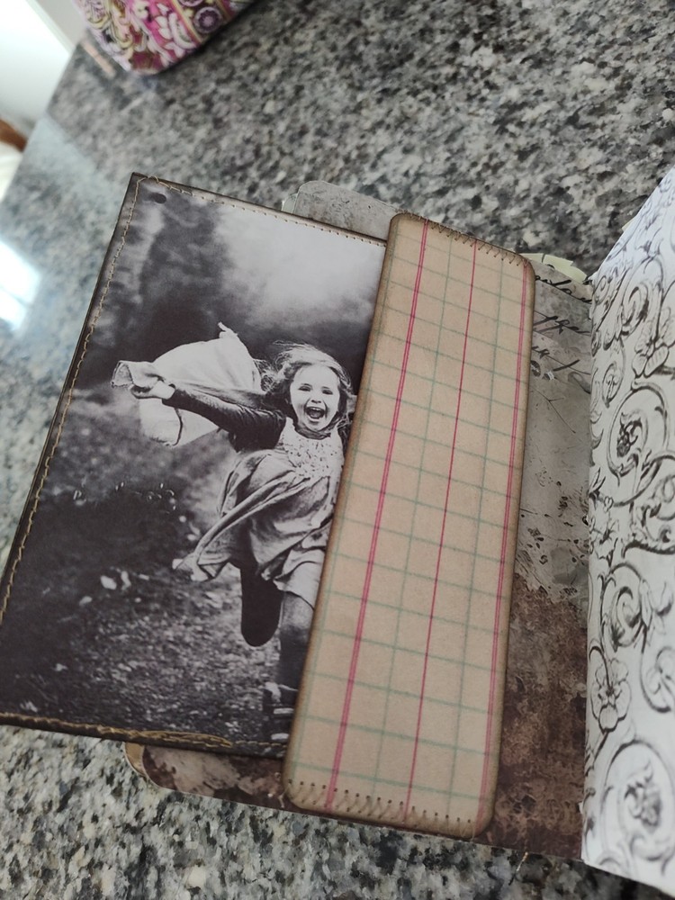 Handcrafted Vintage Journal, Planner, Diary, Sketchbook