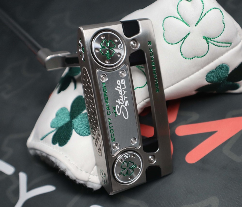 2025 Scotty Cameron Squareback2 Studio Style Custom Putter Clover Edition