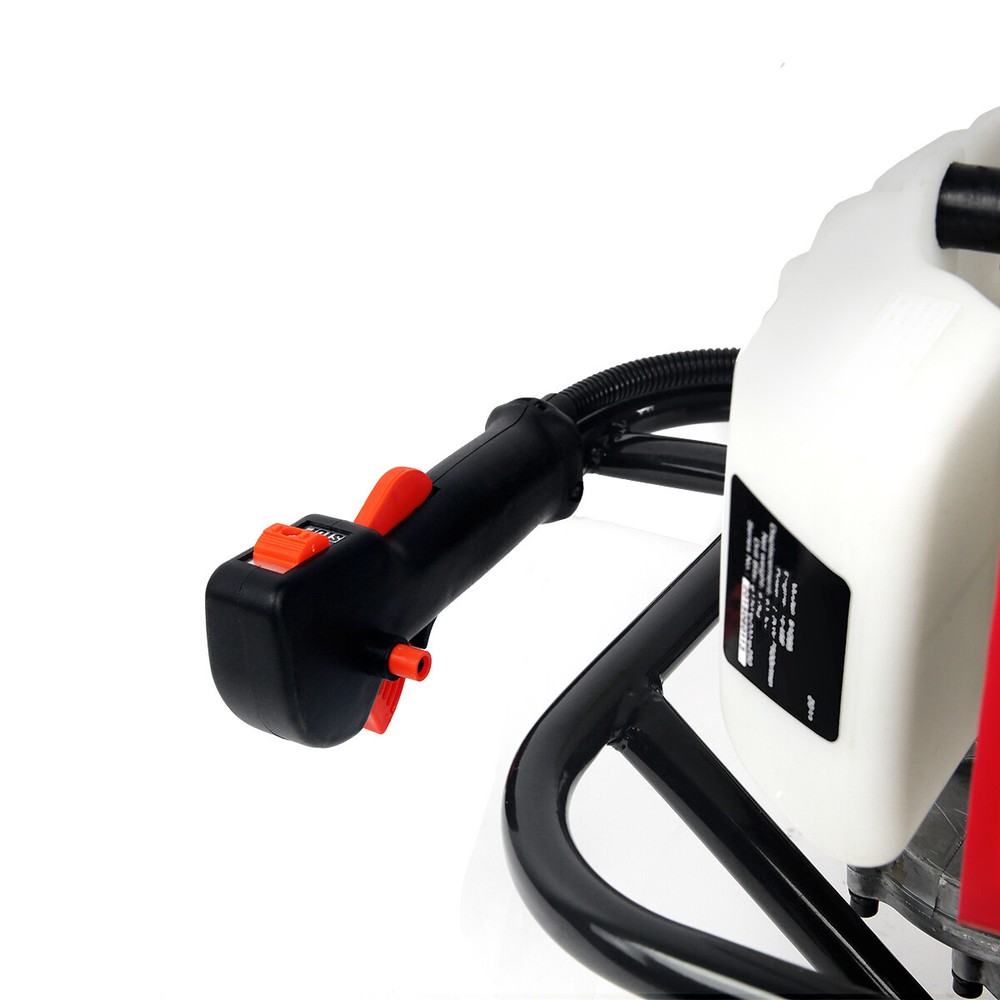XtremepowerUS 2.5HP Post Hole Digger Earth Auger Powerhead EPA Include 4" 8"