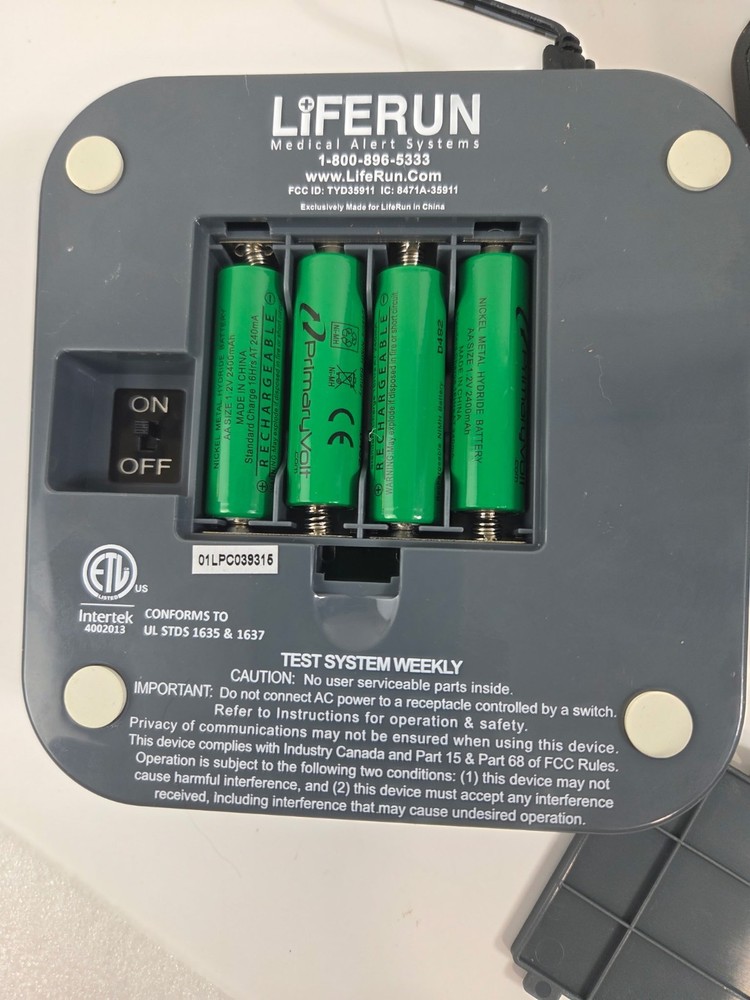 Life Run Personal 2-Way Voice Emergency Response System