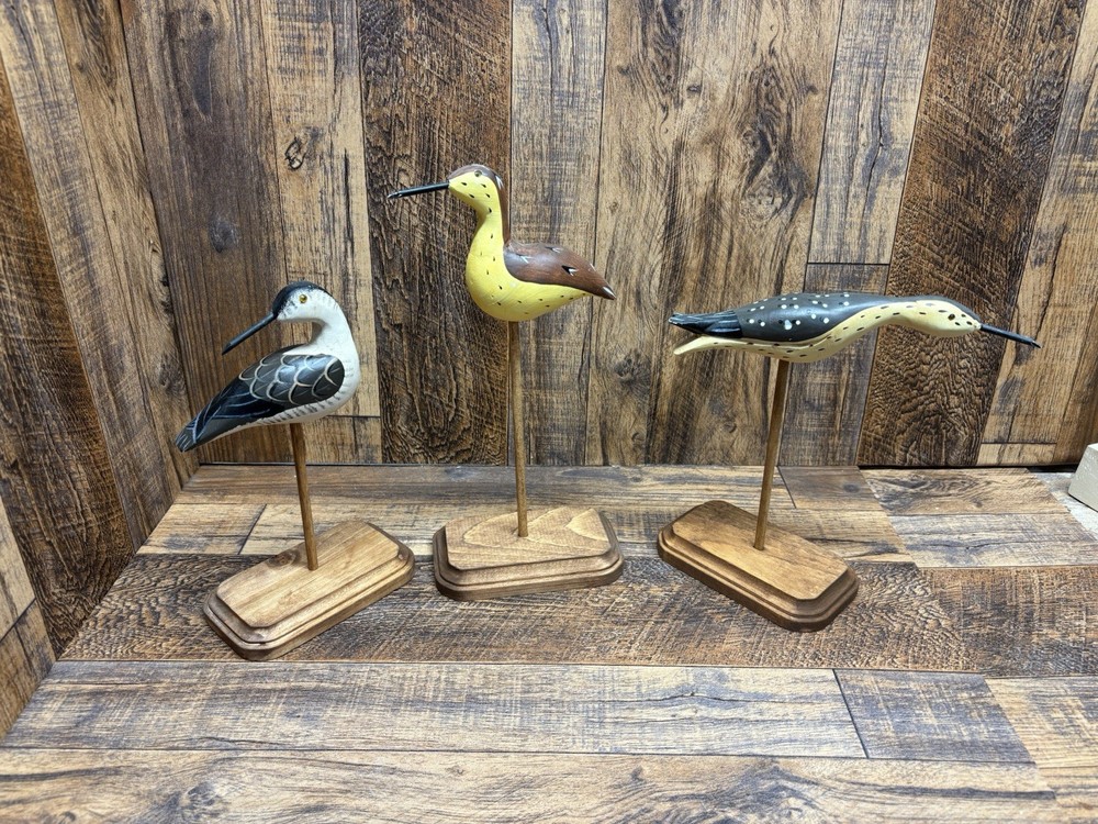 3-Longer Squared Shorebird Stands. Group 31#