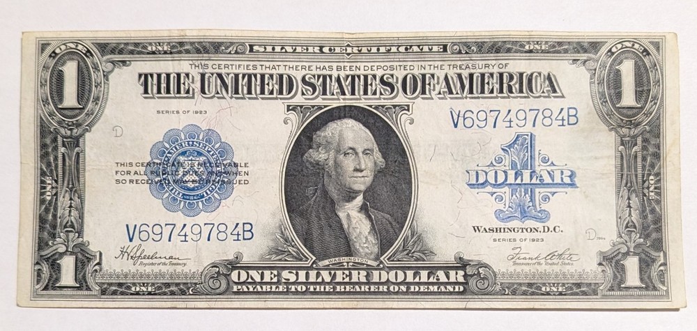 Fr. 237 1923 $1 Silver Certificate "HORSE BLANKET"