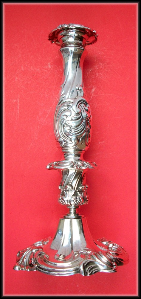 Reed and Barton Rococo Revival style Candelabra
