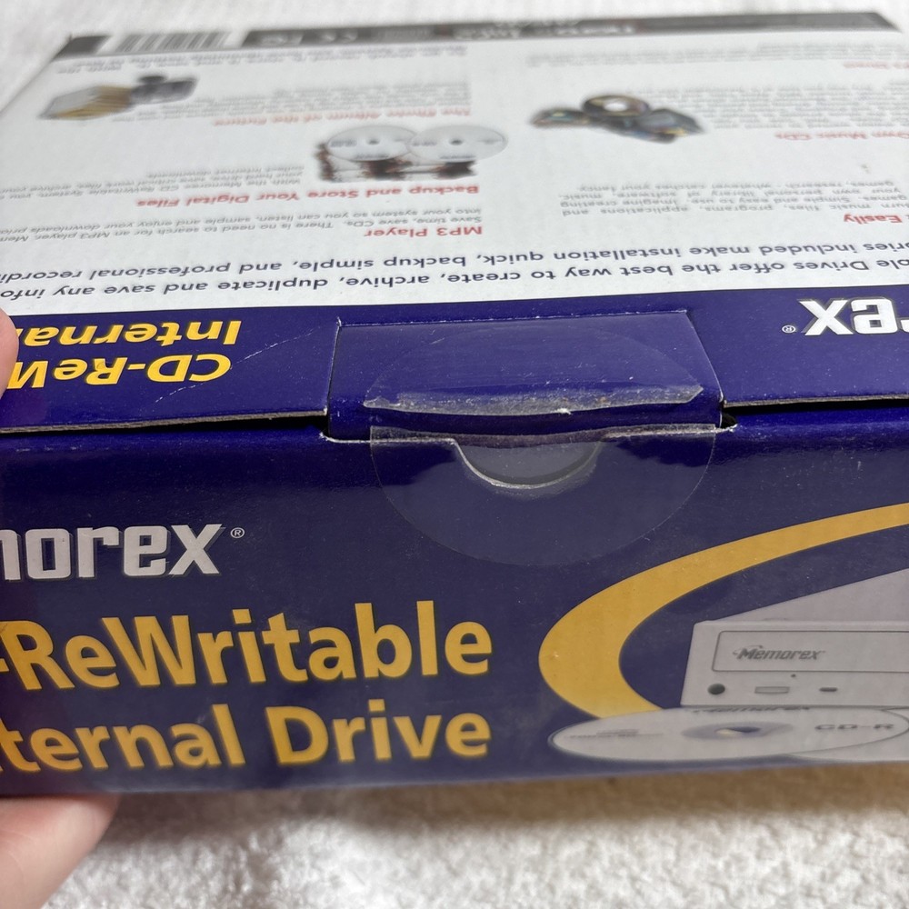 Memorex CD Re-Writable Drive NEW