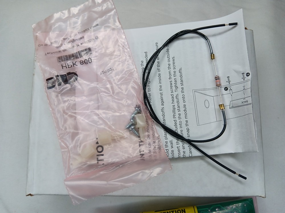 (Lot of 2) DMP 866 Polarized Bell Module