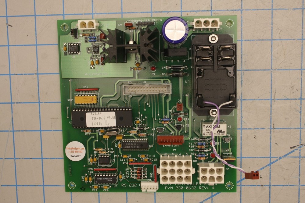 230-0632 / PCB, MAIN CONTROL BOARD, 10-09-2000 / SELECTRON