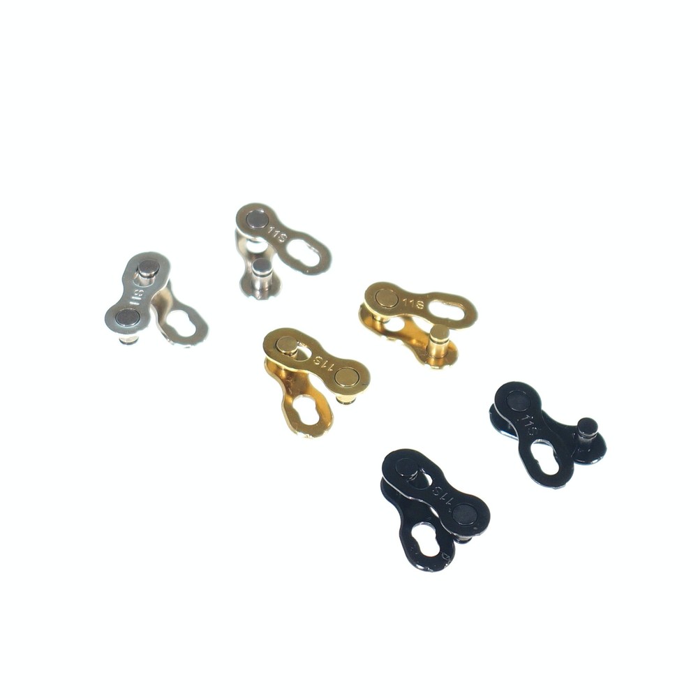 2Sets Tipsum Missing Master Chain Link Fit Shimano Campy Silver-Ti-DLC