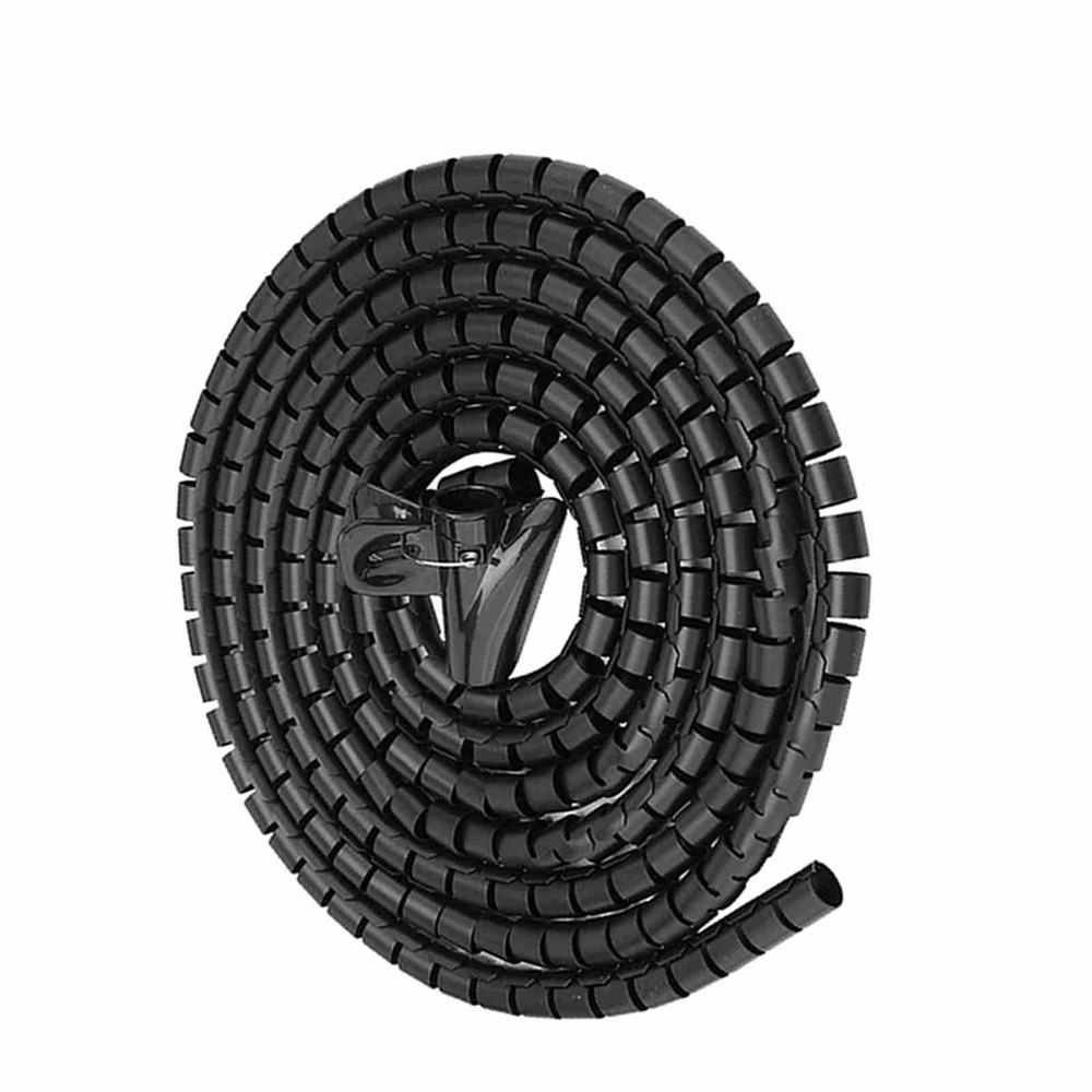 Flexible Spiral Cable Organizer Wire Wrap For Home Office Excellent☚