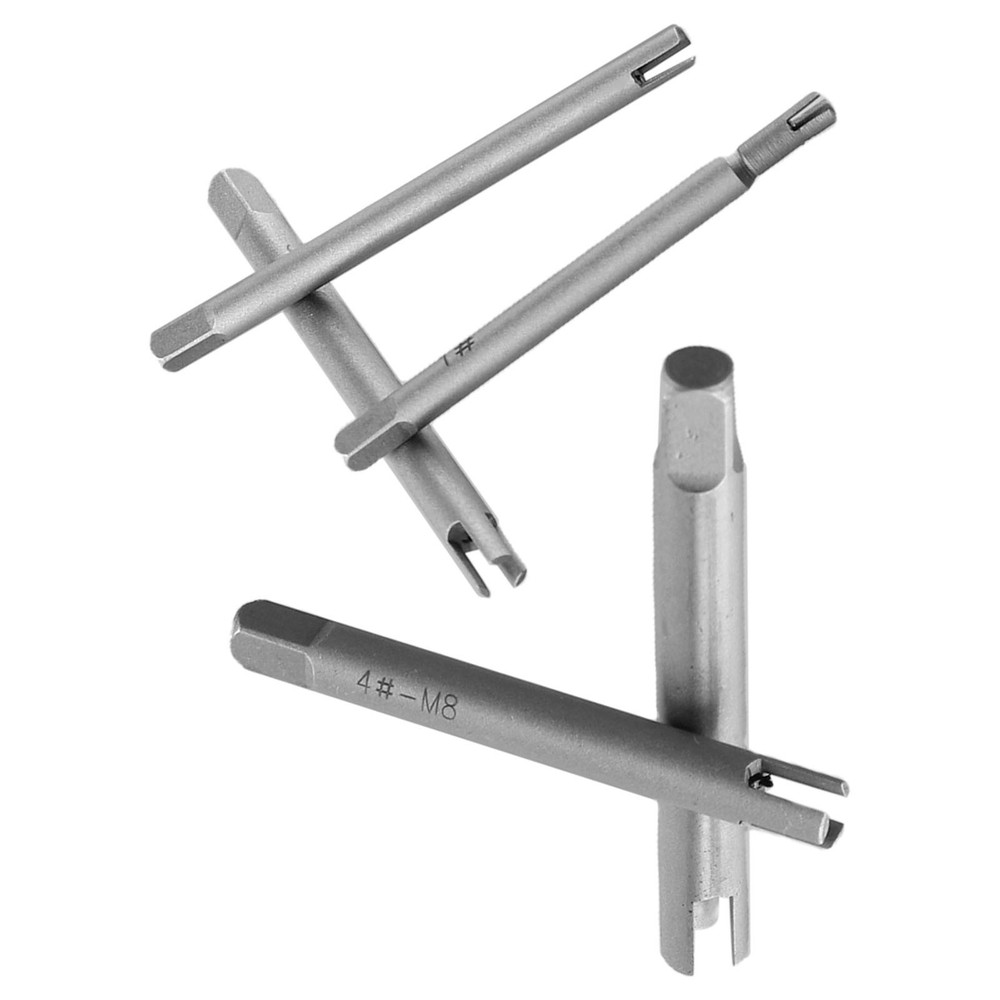 5pcs-M10 Broken Tap Extractor Guide Easy Wire Screw Remover Tools Drill Bits