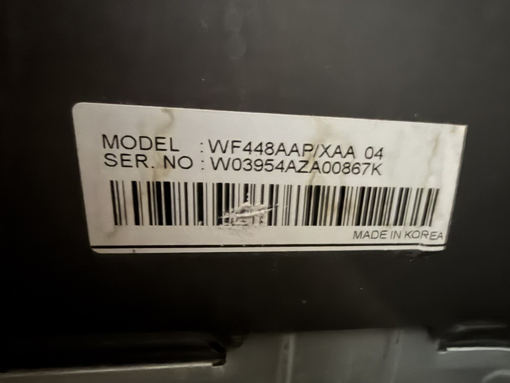Samsung Front Loader Washer and Dryer