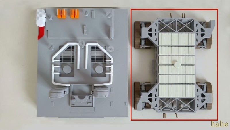 1/200 Space Shuttle Crawler Transporter Launching Platform 3D Printed Model New