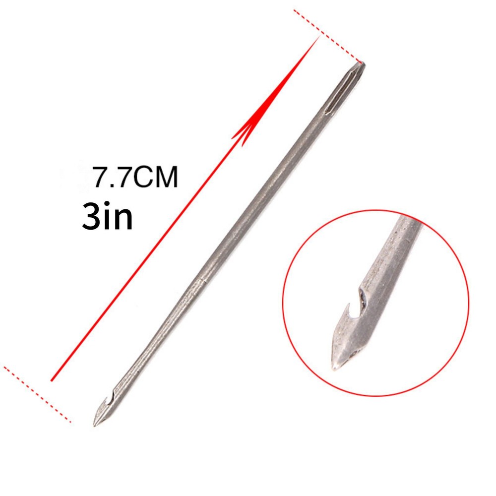 1 set Leather Sewing Awl Set Replaceable Shoes Repair Punch Stitching Needle