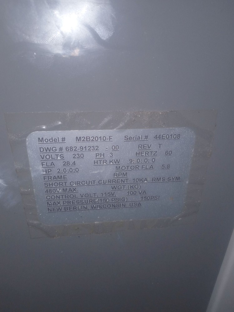 Sterling M2B2010-F Thermolator Injection Molding Control, Used Unknown Condition