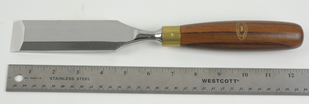 Crown 1 1/2" Rosewood Bench Chisel - NOS