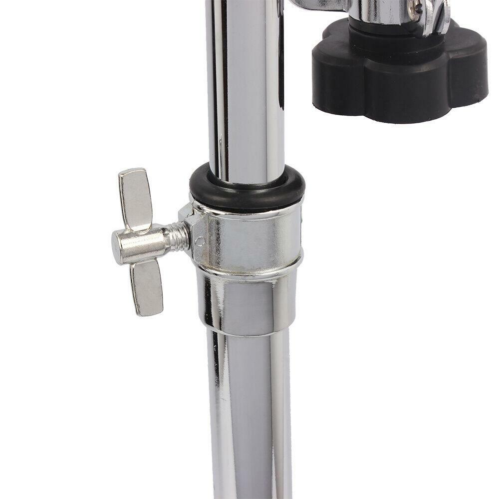 New Silver Snare Drum Stand - Heavy Duty Hardware Percussion