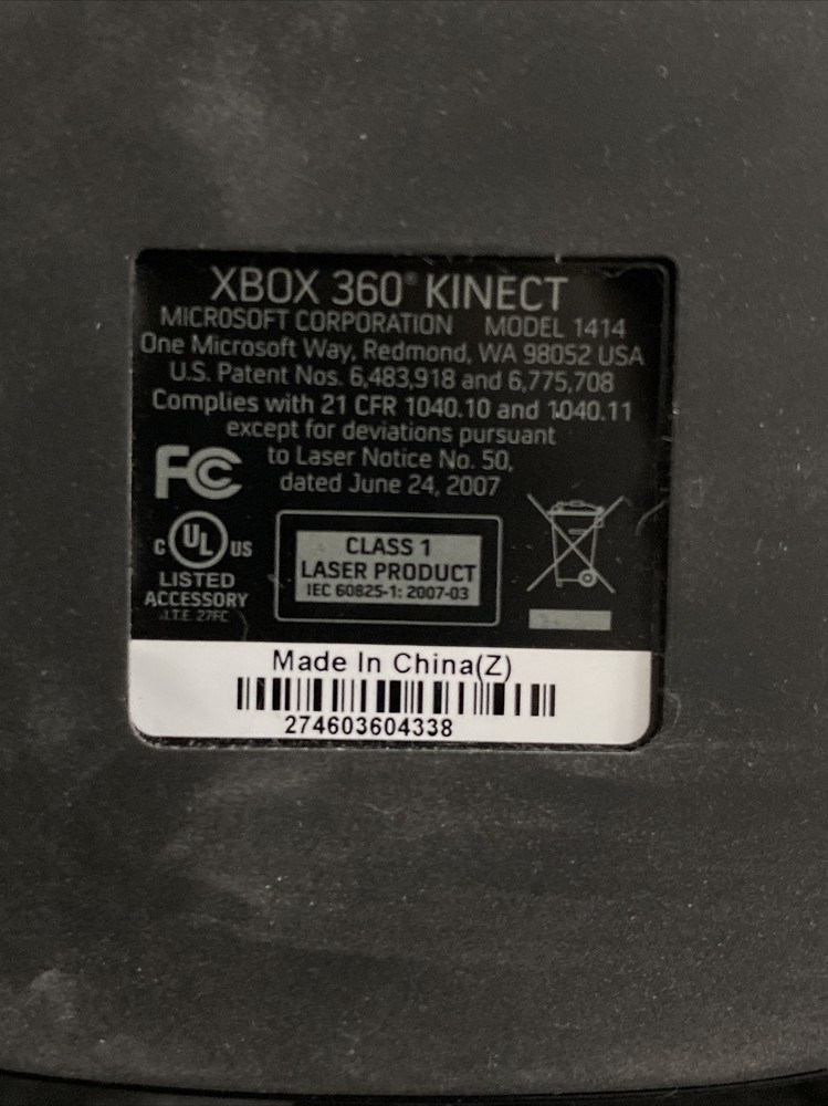 Microsoft Xbox 360 Kinect Sensor Bundle with Kinect Adventures.