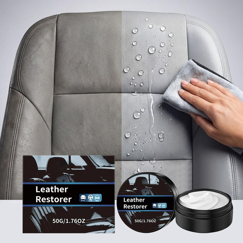 Leather Conditioner Cream 50g Car Interior Conditioning Paste Leather