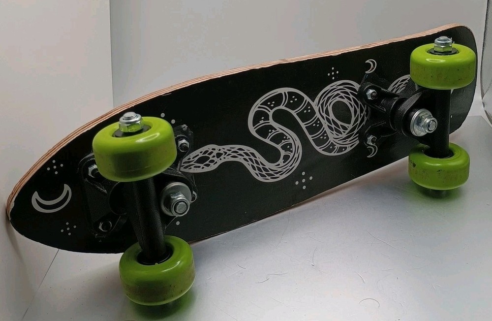 Skateboard With Snake