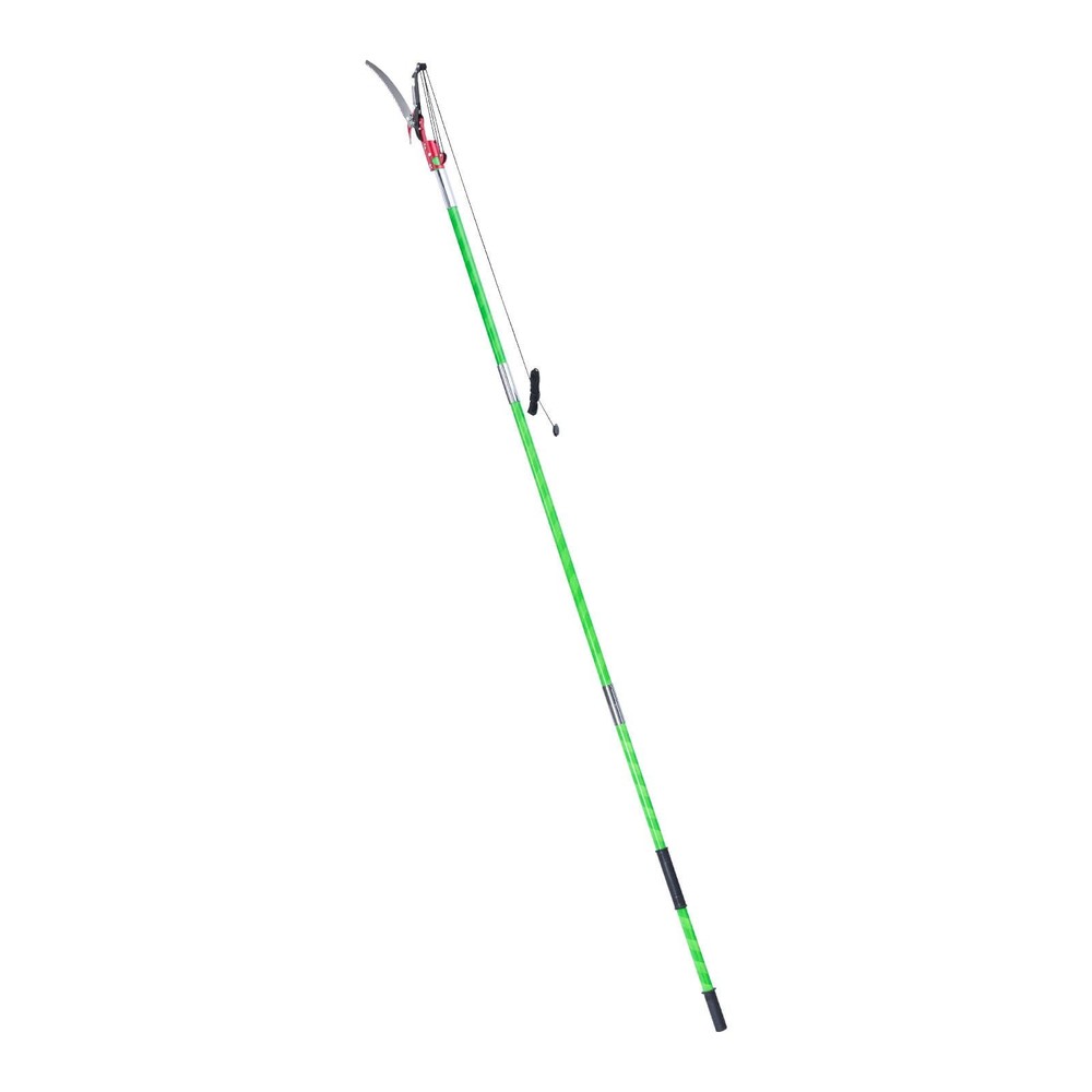 Manual Pole Saw, 3.87-27 ft Extendable Pole Tree Pruner with Scissors, Sharp 65M