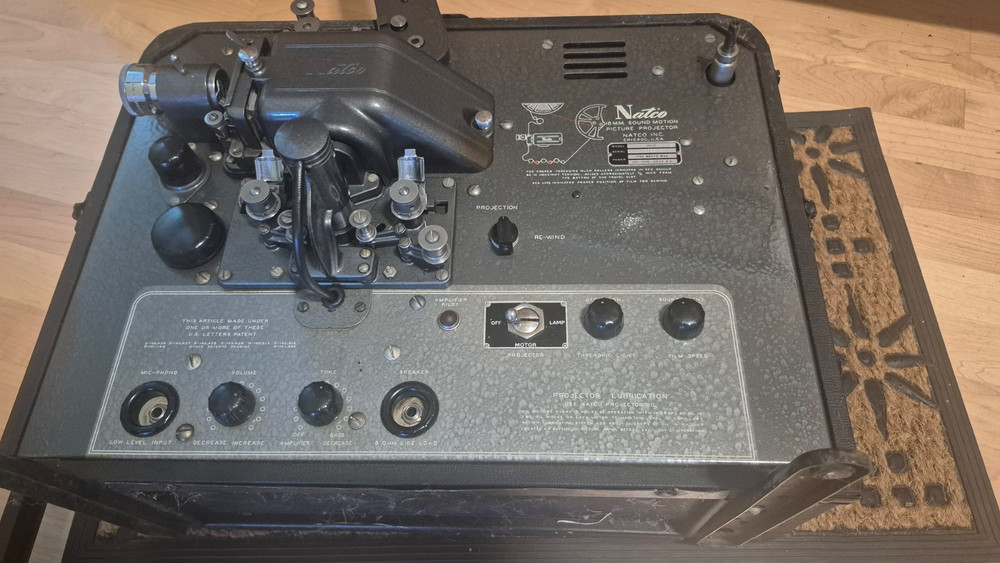 natco 16mm projector