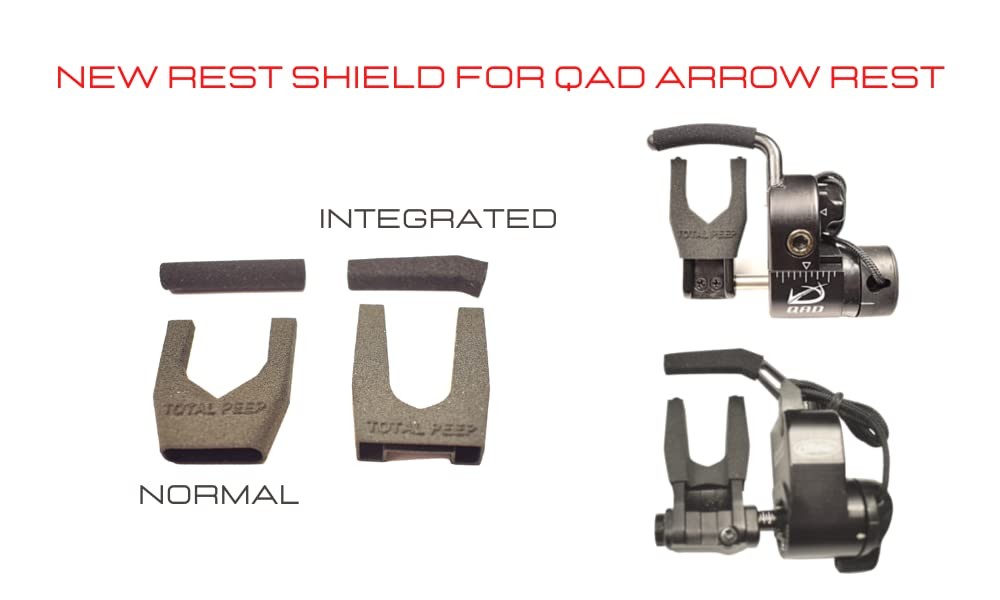 Rest Shield for QAD Arrow Rests Integrated