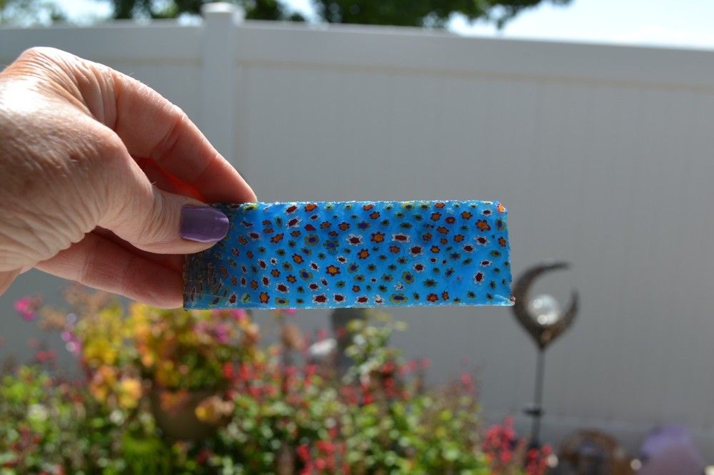 Millefiori Glass slabs