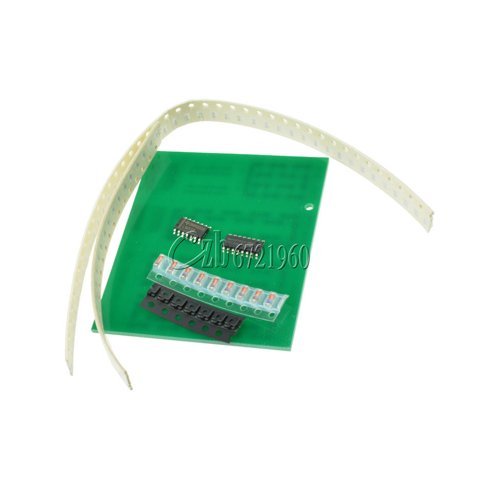 SMT SMD Component Welding Practice Board Soldering Practice DIY Kit for Training