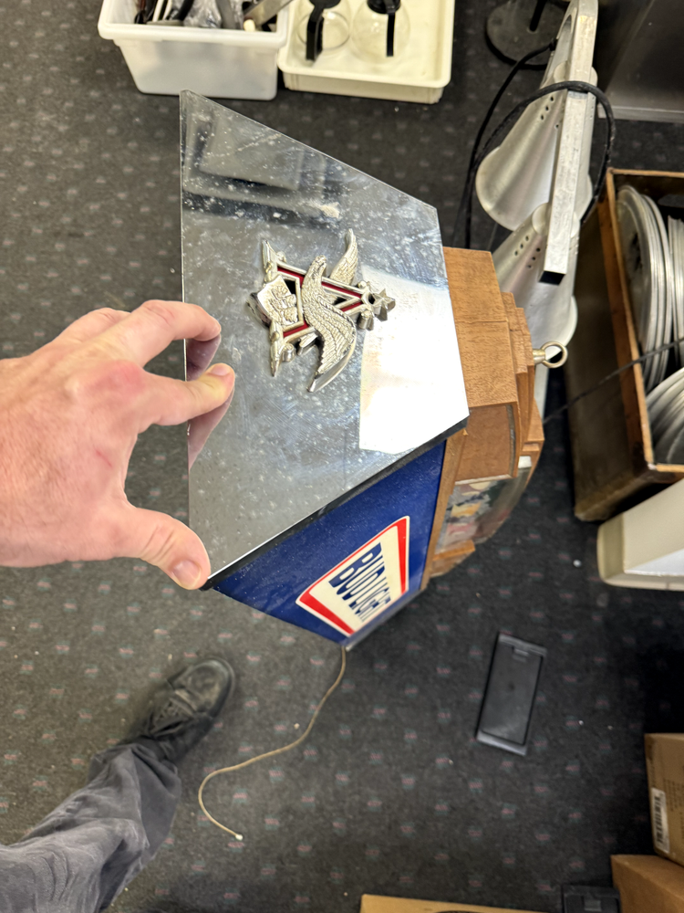 Vintage Budlight Pool Table Light