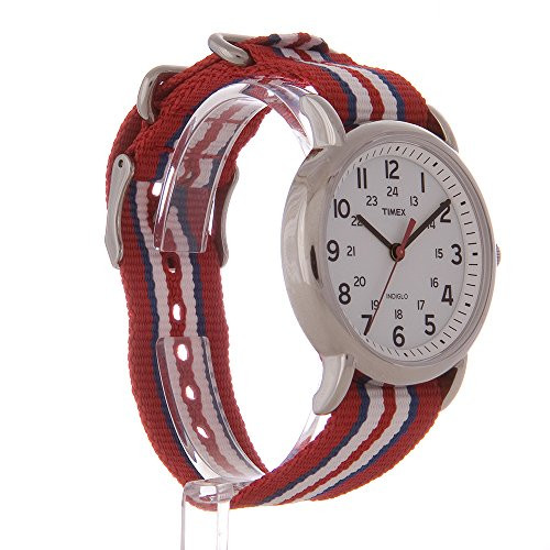 TIMEX Weekender Red T2N746 Authentic