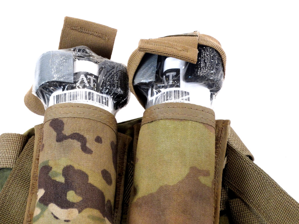 USAF OCP Joint First Aid Kit (empty) w/two CAT Tourniquets