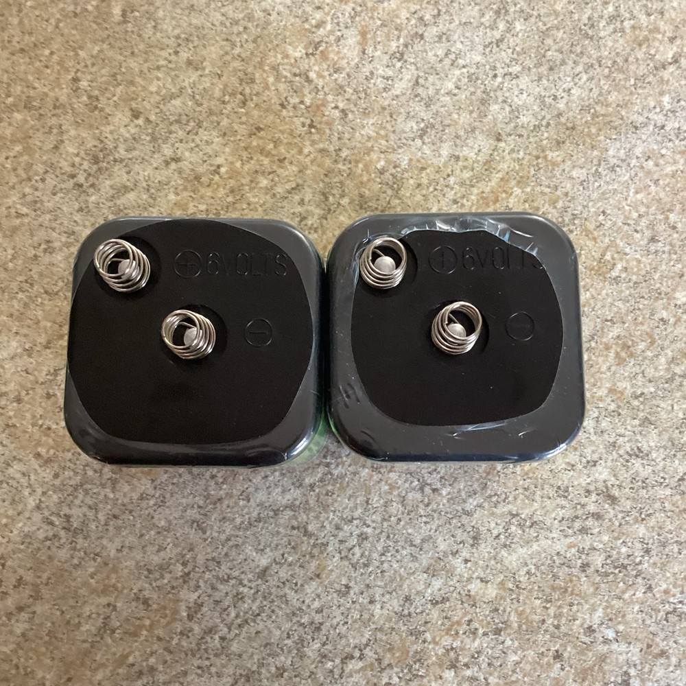 Two (2) Pack Interstate Workaholic DRY1403 Heavy Duty 6v Battery