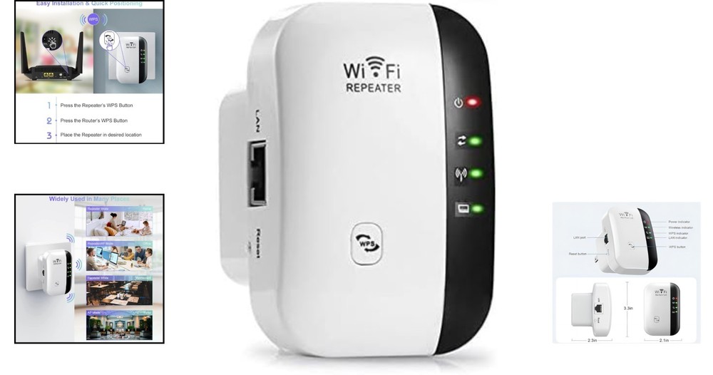 WiFi Extender Signal Booster for Home Large Coverage