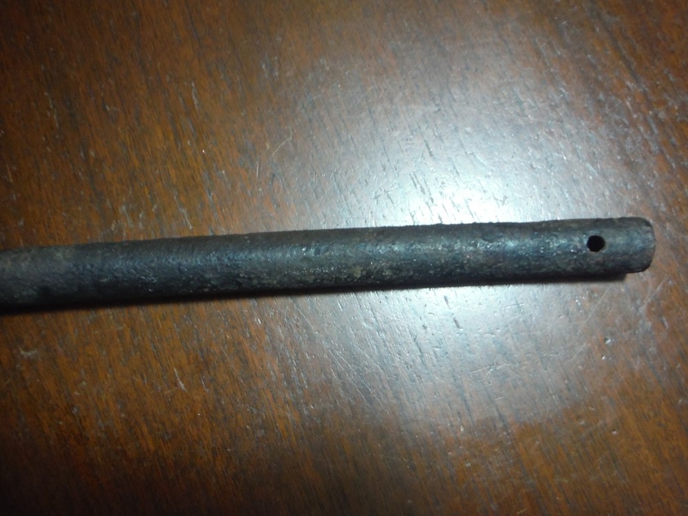 vintage huge metal spoon