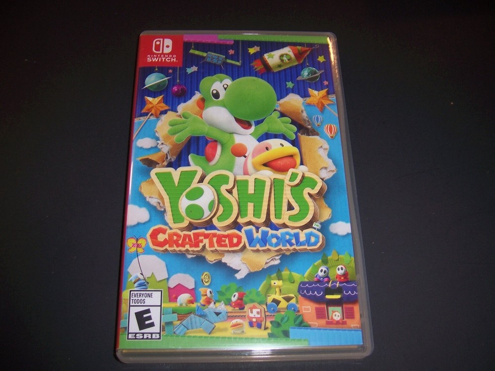 Replacement Case ONLY Yoshi's Crafted World - Nintendo Switch Box UAE Version