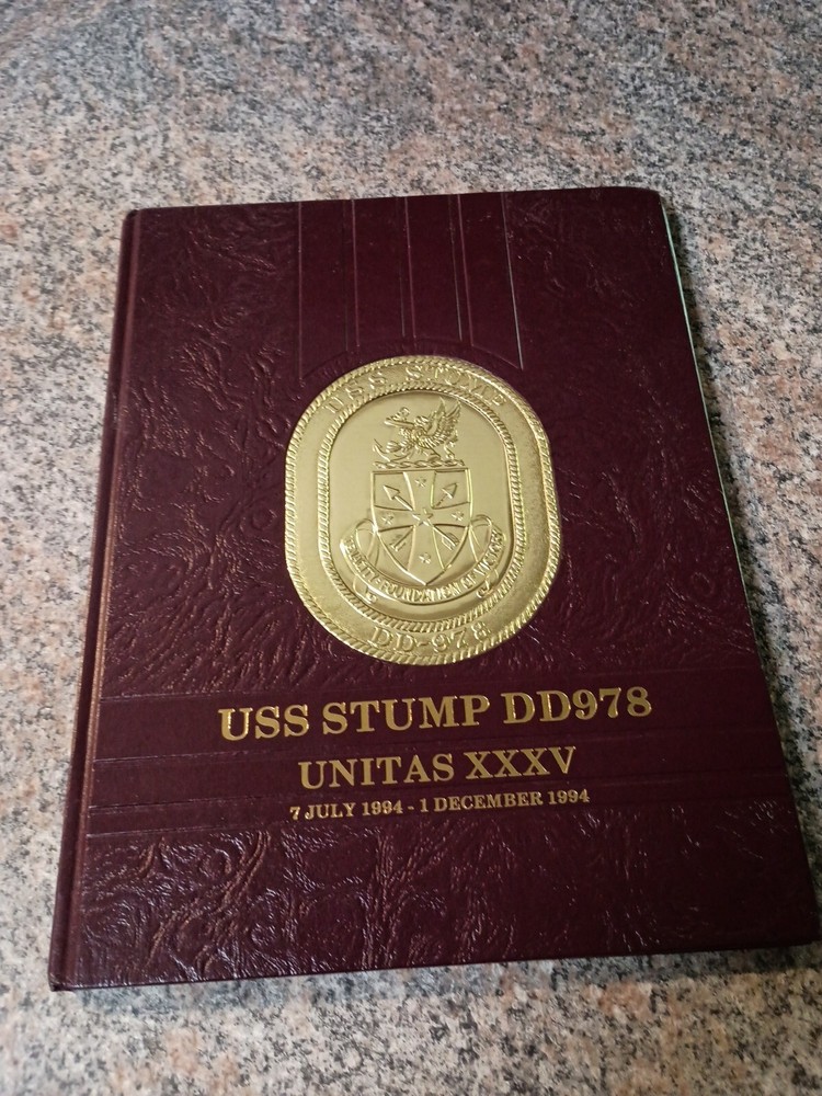 USS Stump (DD978) 1994 Deployment Cruise Book