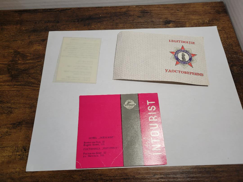 Russian Soviet USSR Lot of 3