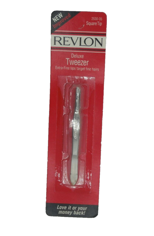 Revlon Deluxe Tweezer 2530-35 Square Tip