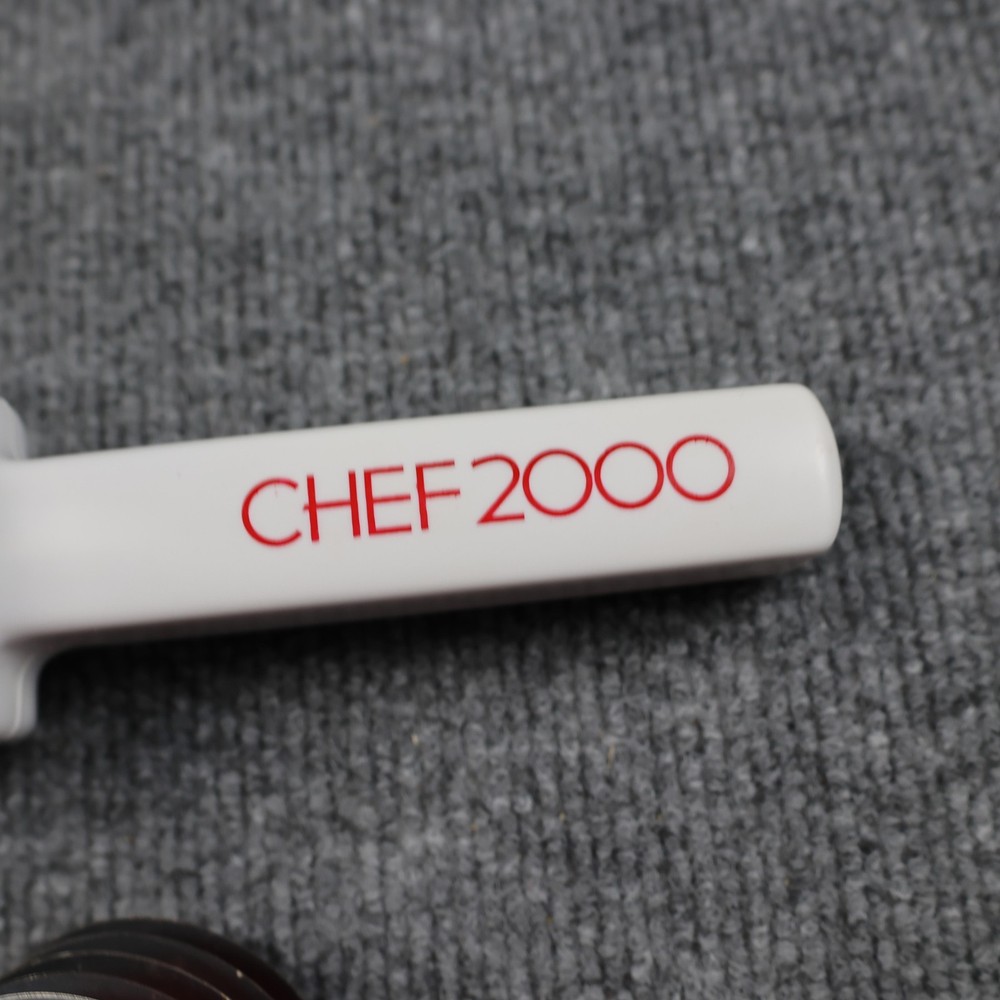 Super Chef Rolling Chopper Tenderizer Chef 2000 Kitchen Gadget Tool W Box