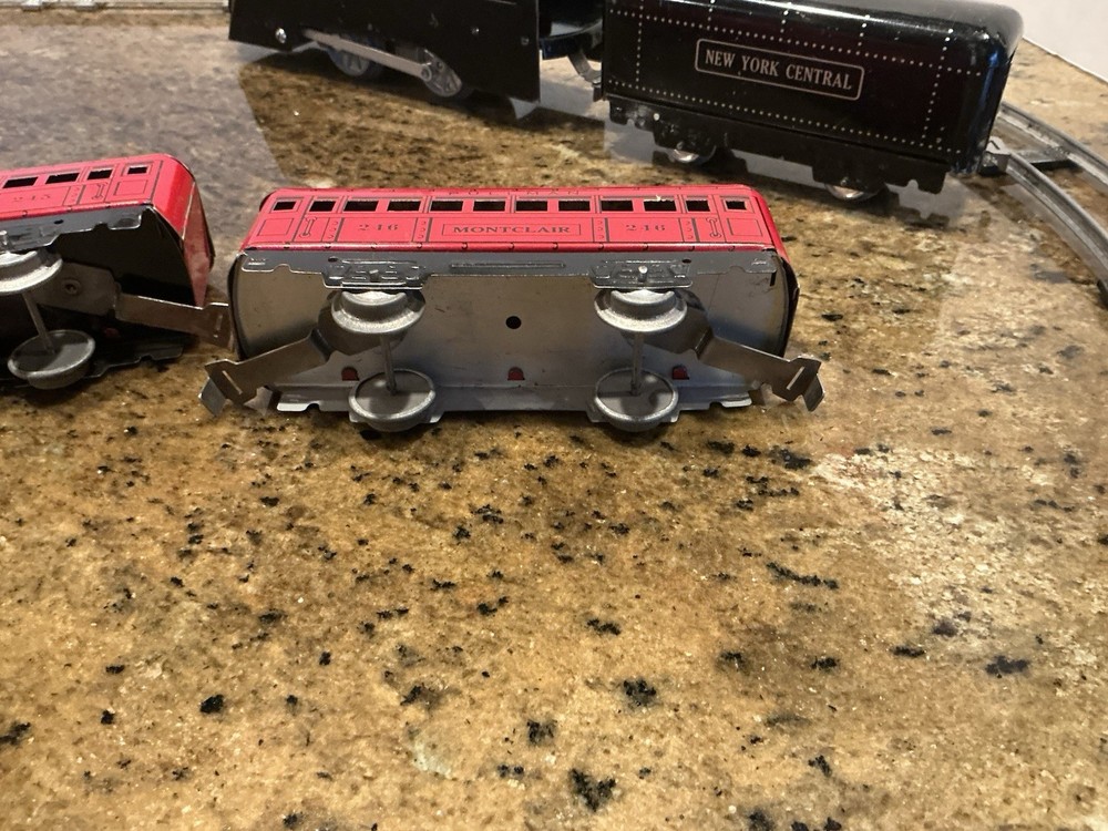 Vintage Marx No. 560 Commodore Vanderbilt Sparkling Mechanical Train Set