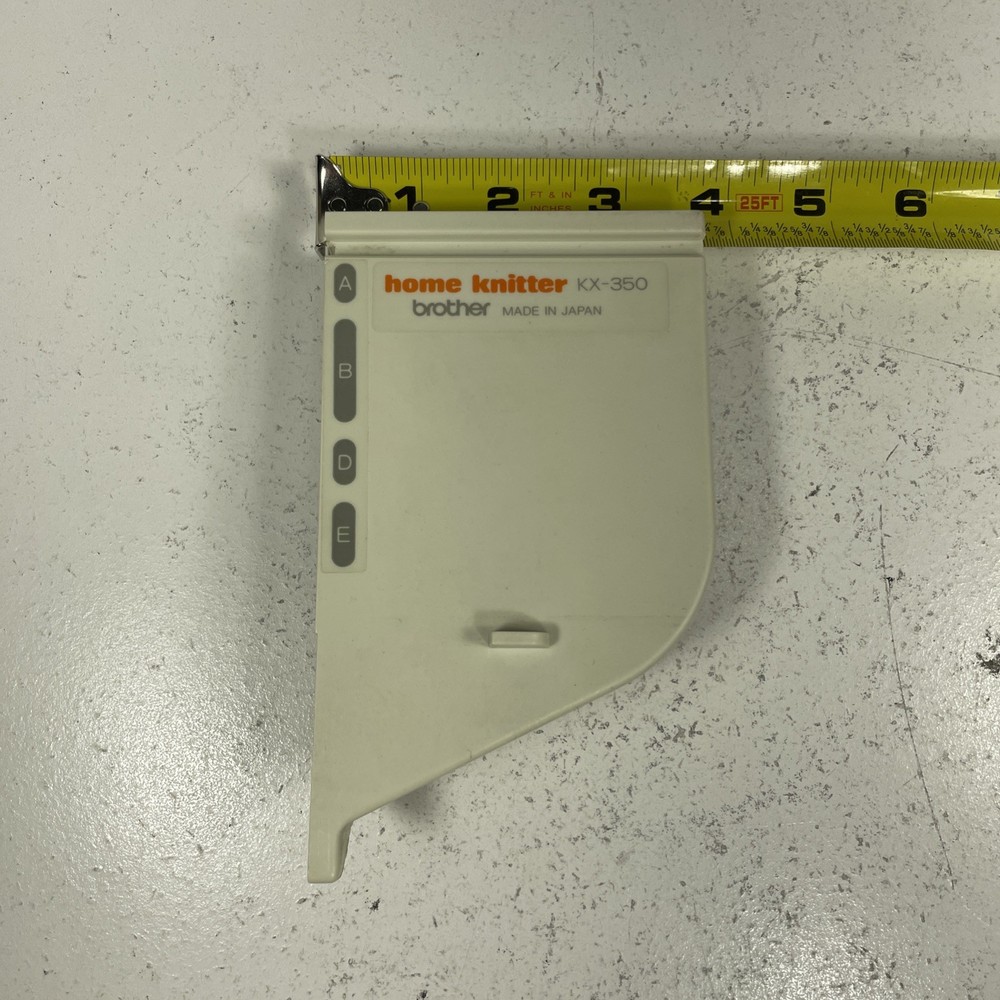 Brother KX350 Knitting Machine Replacement Plastic Needle Housing Part E