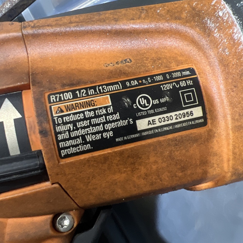 Ridgid power drill