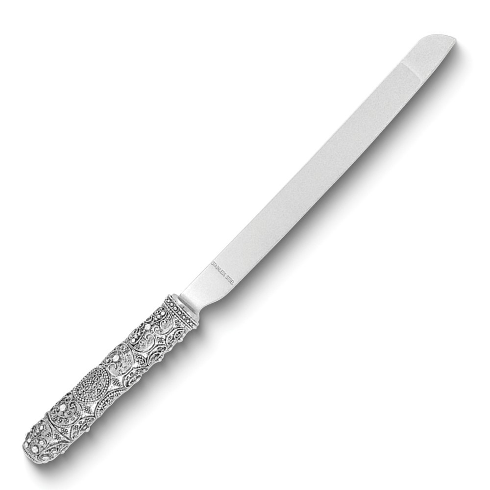 Silver-plated with Austrian Crystals Cake Knife