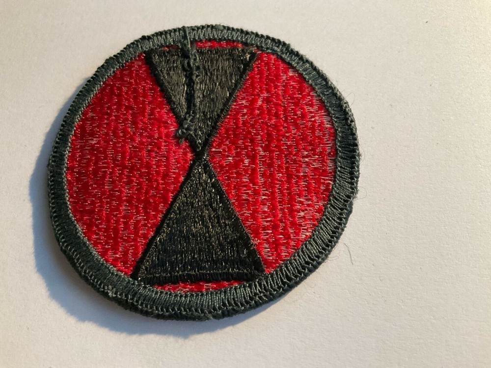 7th Division Patch US Army