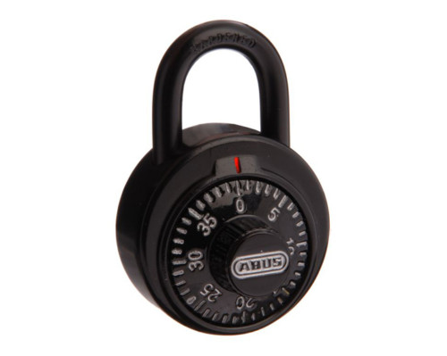 COMBINATION PADLOCK ABUS - Locker , Gate Security ( Black )