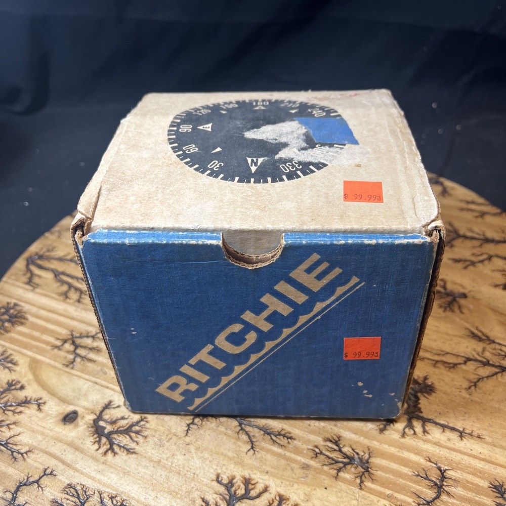VINTAGE RITCHIE BOAT COMPASS MODEL B-81 EXPLORER NOS UNUSED