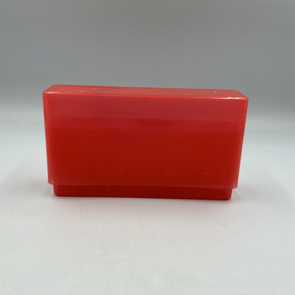 Midway 210 20ct. Ammo Case - Red - Logo On Left