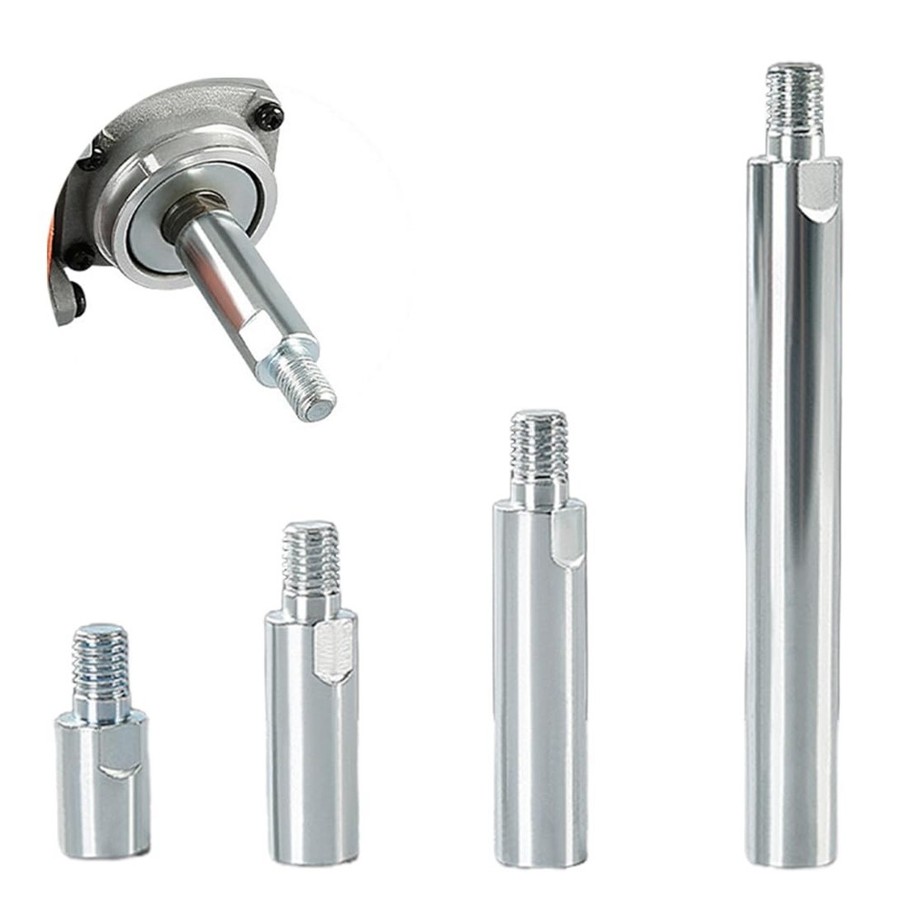 Angle Grinder Extension Rod,M10 Thread Polishing Machine Adapter Lever 4 Sets...