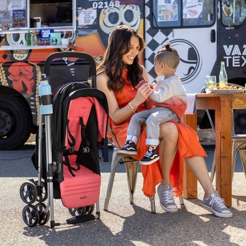 Lightweight Reversible Stroller Modular Design One-Hand Steering Large Storage